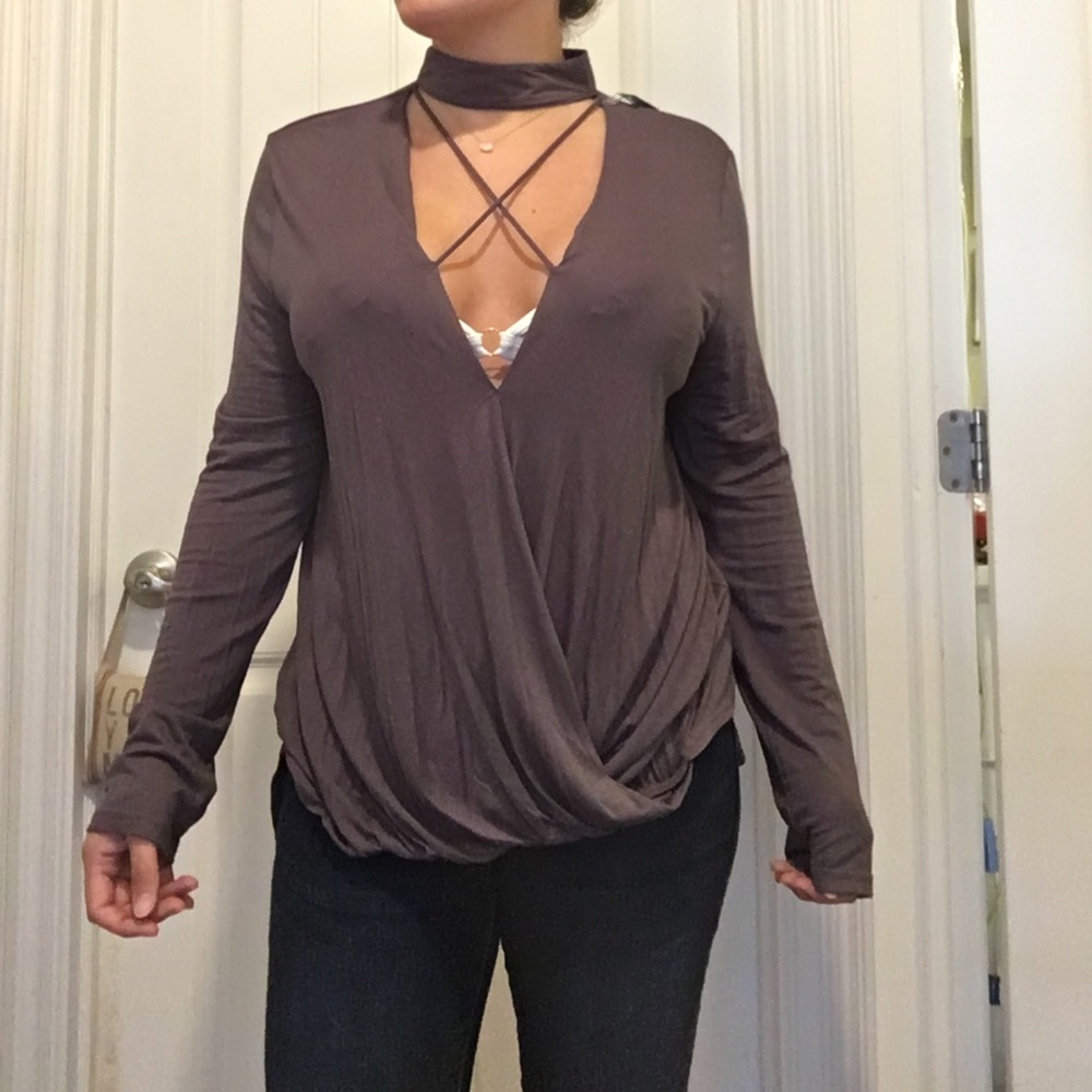 She & Sky Blouse